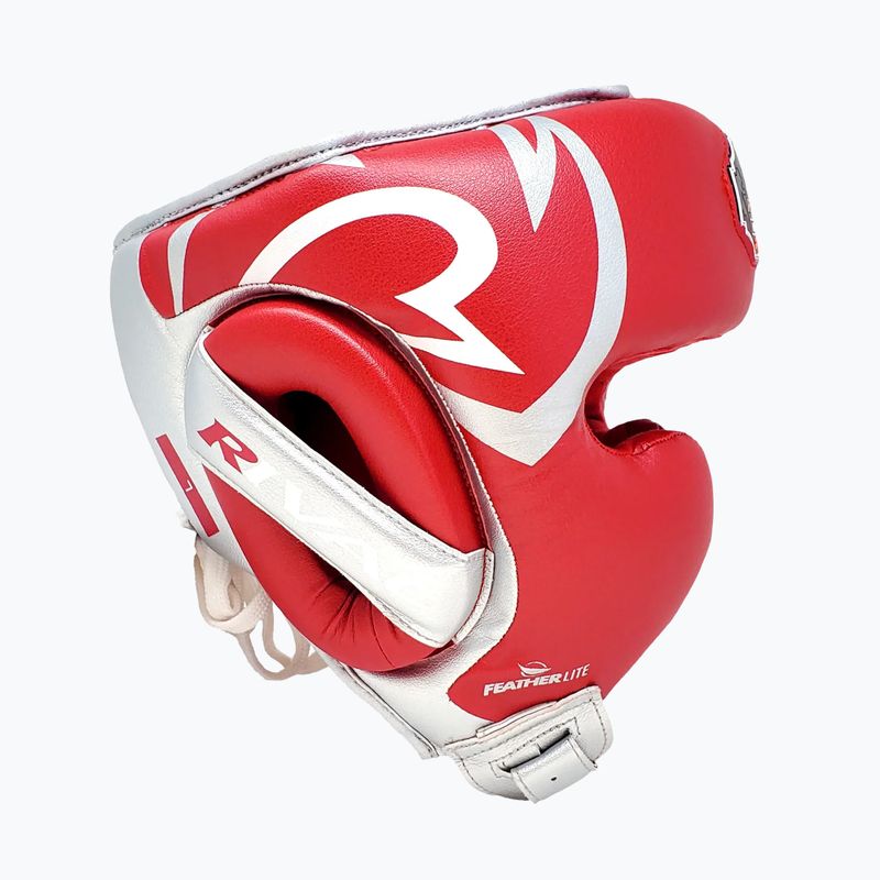Боксьорска каска Rival RHG100 Professional Headgear red/silver 4