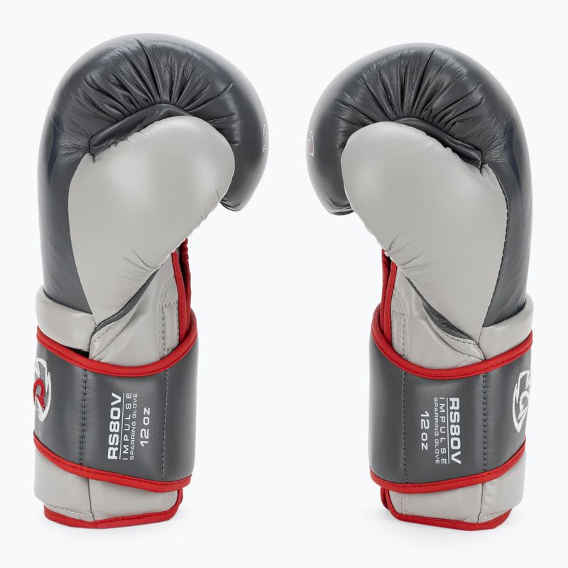 Боксови ръкавици Rival Impulse Sparring сиви 3