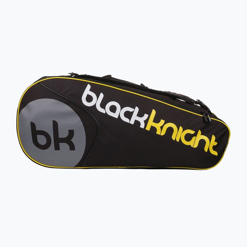 Чанта за скуош Black Knight Pro Series Tour 12R black/yellow 3