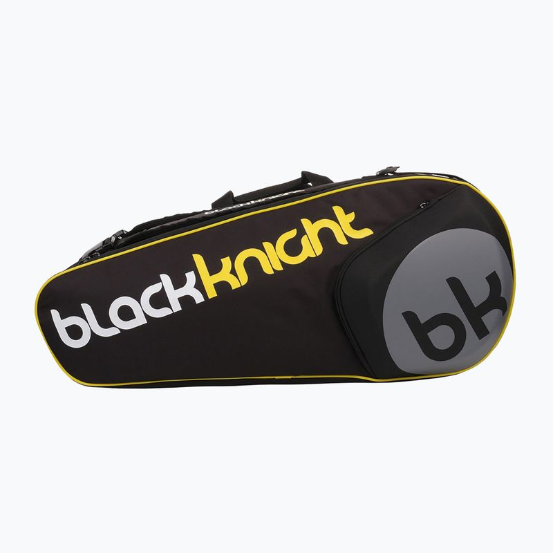 Чанта за скуош Black Knight Pro Series Tour 12R black/yellow 4