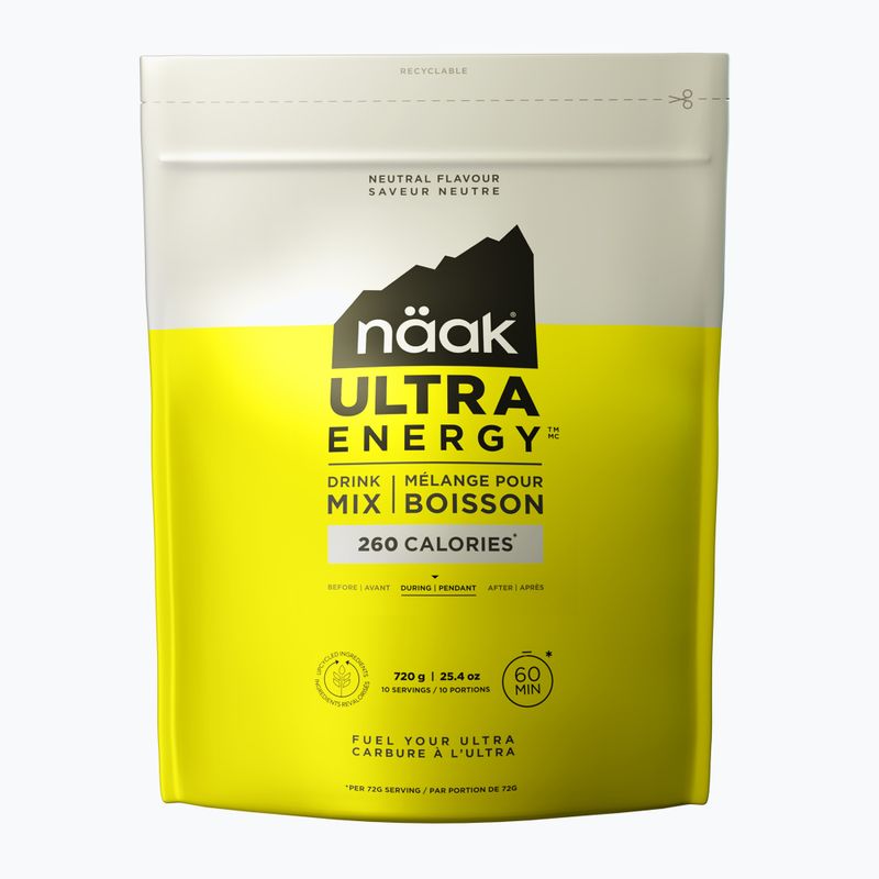 Näak Ultra Energy Drink Mix 700 g неутрален