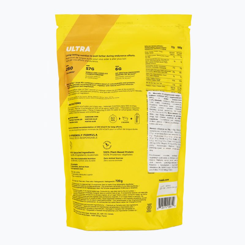 Енергийна напитка Näak Ultra Drink Mix 720 g pineapple ginseng 2