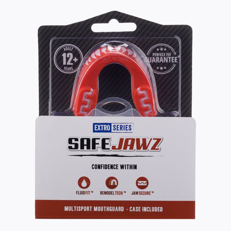 Протектор за челюсти SAFEJAWZ Extro Series оранжев SJVIPERA