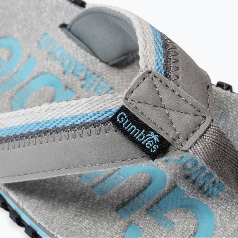 Gumbies Cairns сини/сиви джапанки 7