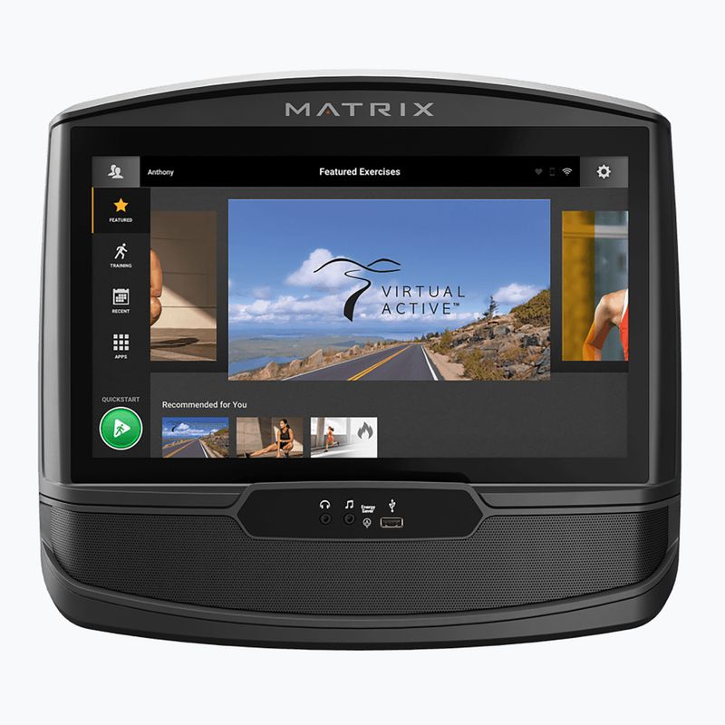 Matrix Fitness Елиптичен елиптичен тренажор E50XIR-02 черен 3