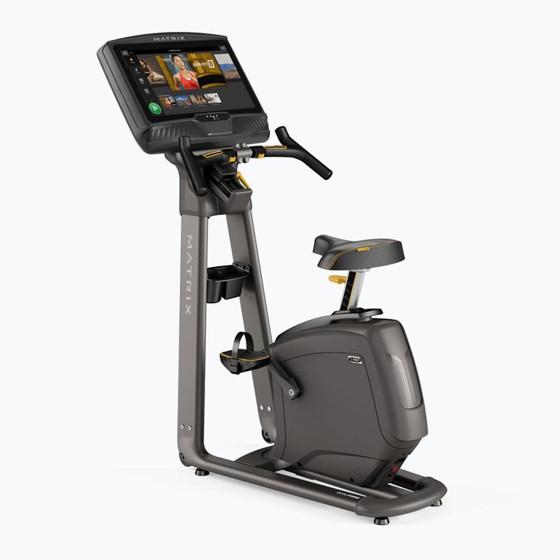 Стационарен велосипед Matrix Fitness U50XUR-02 графитено сив 2