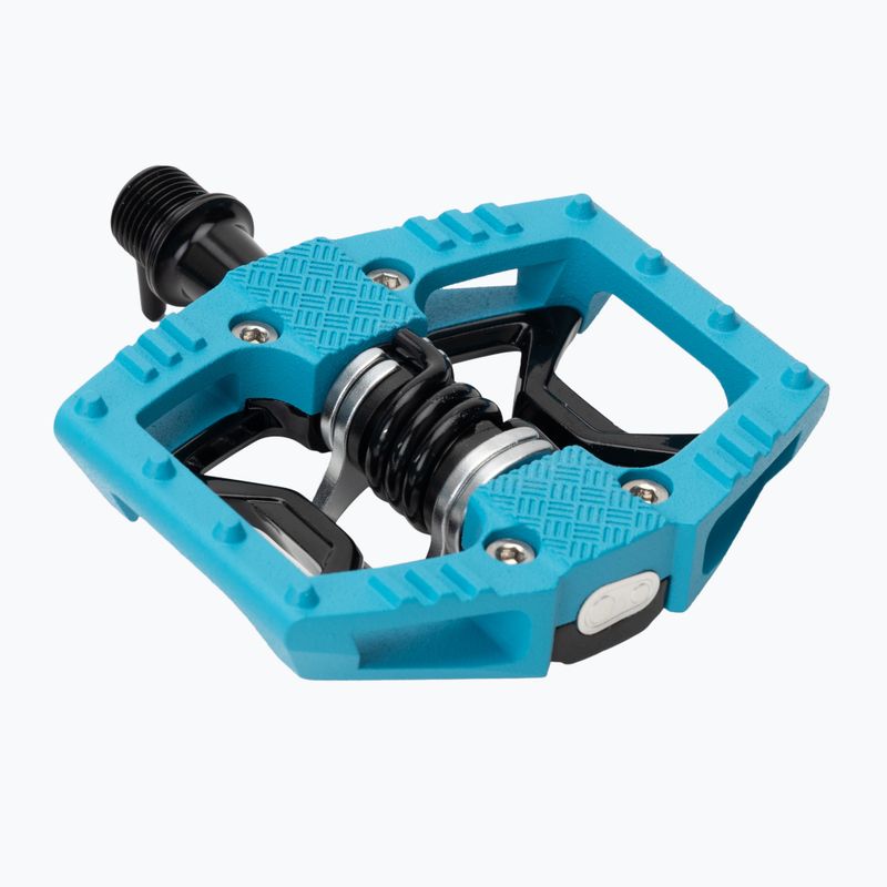 Велосипедни педали Crankbrothers Double Shot 2 light blue/black 4