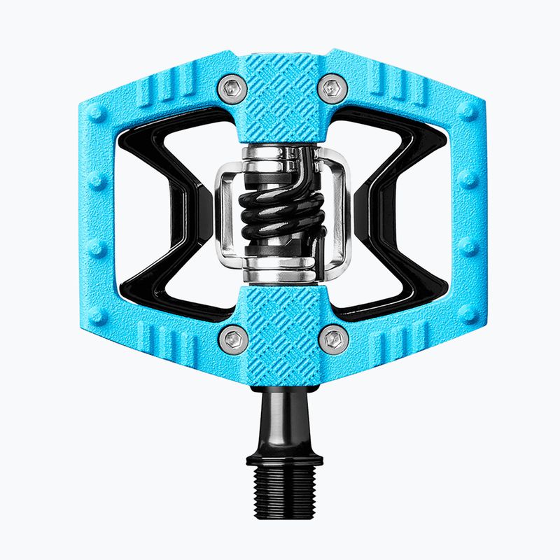 Велосипедни педали Crankbrothers Double Shot 2 light blue/black