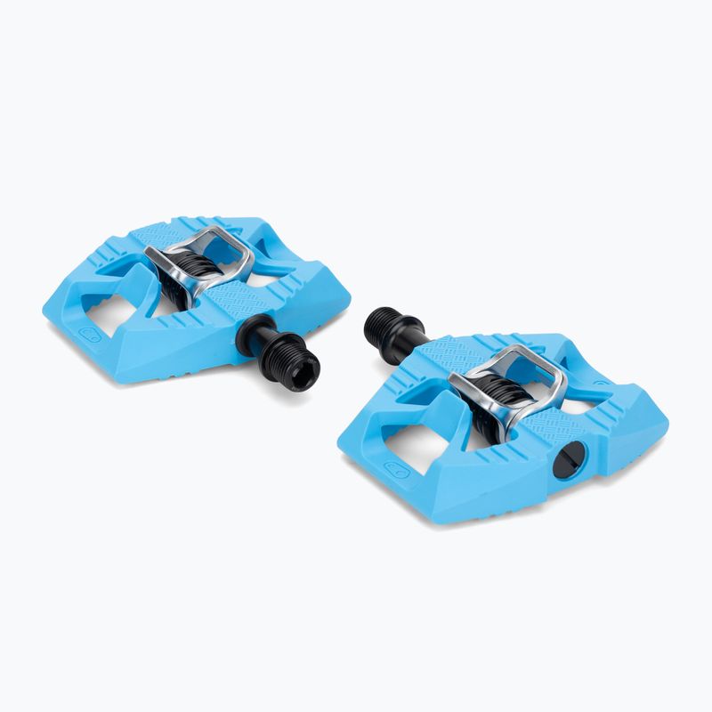 Велосипедни педали Crankbrothers Double Shot 1 light blue/black