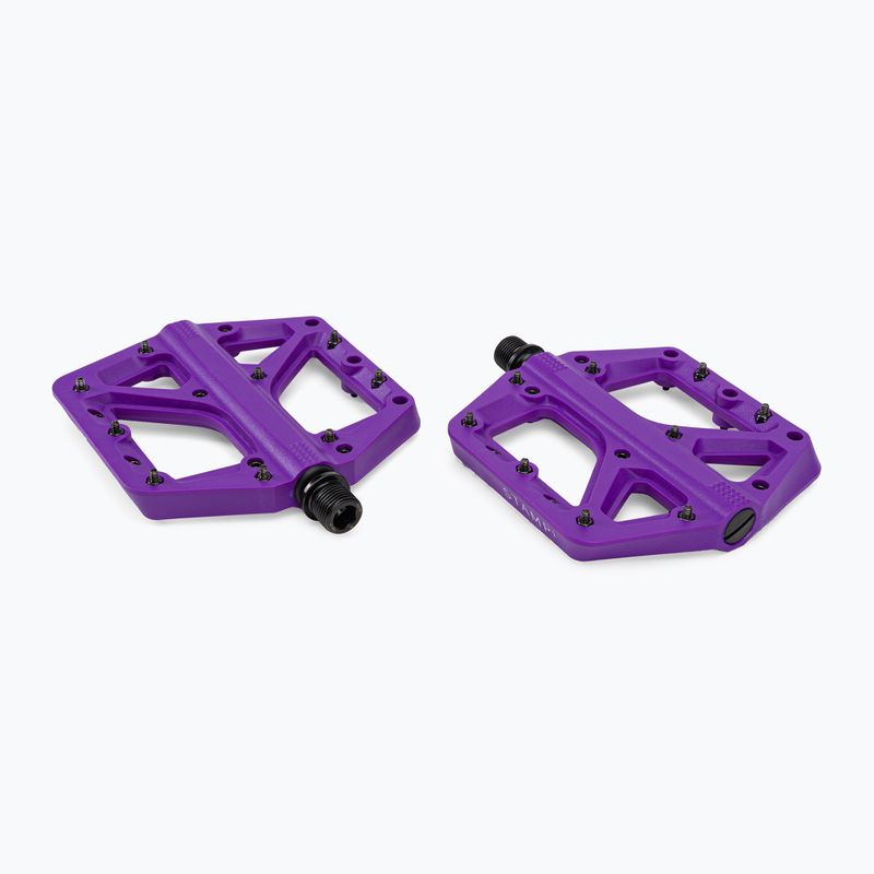 Crankbrothers Stamp 1 лилави педали за велосипед CR-16391