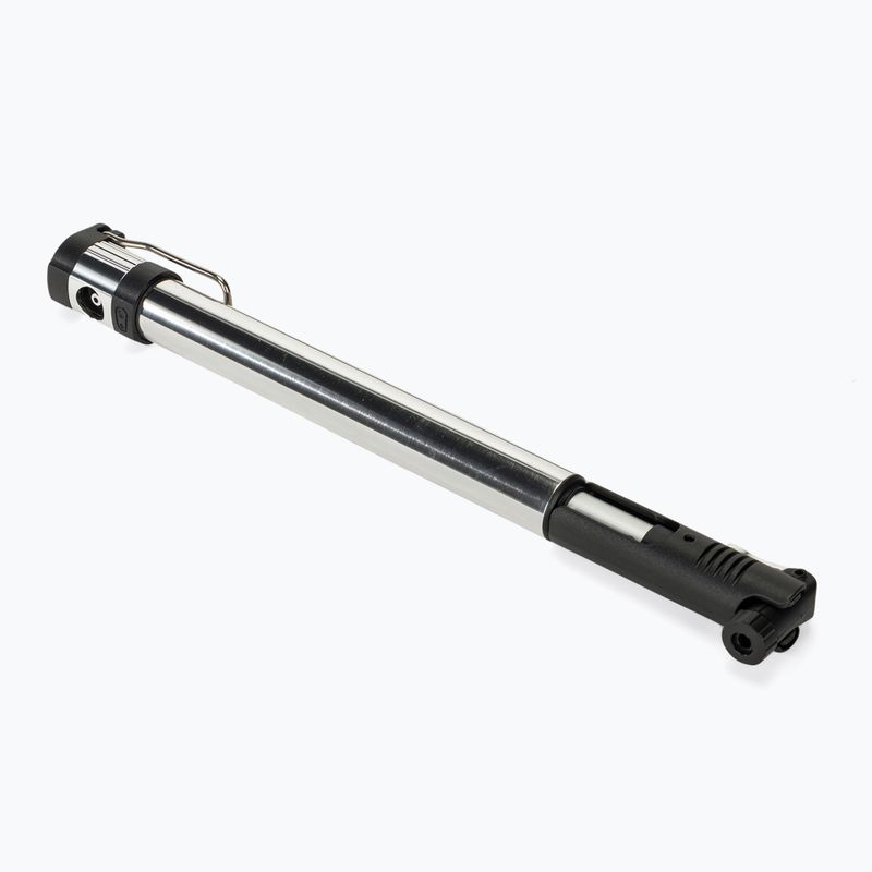 Велосипедна помпа Crankbrothers Klic HV Mini Floor 110 psi silver