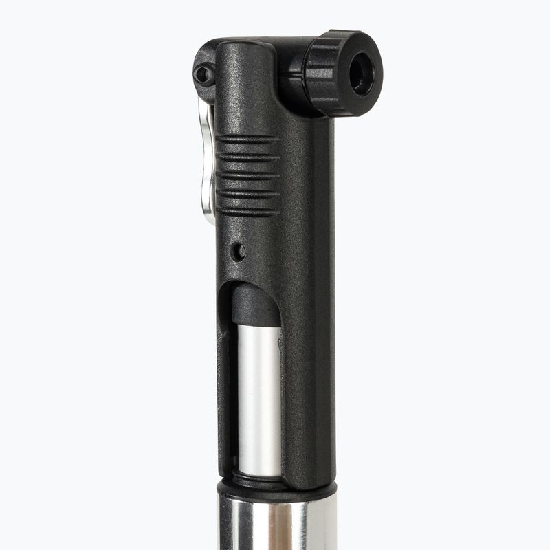 Велосипедна помпа Crankbrothers Klic HV Mini Floor 110 psi silver 3