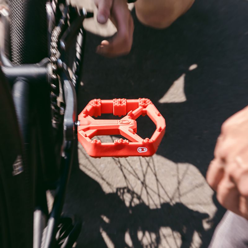 Велосипедни педали Crankbrothers Stamp 0 bright red 5