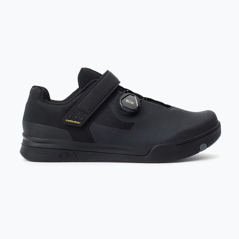Велосипедни обувки MTB Crankbrothers Mallet BOA black/gold/black outsole 8