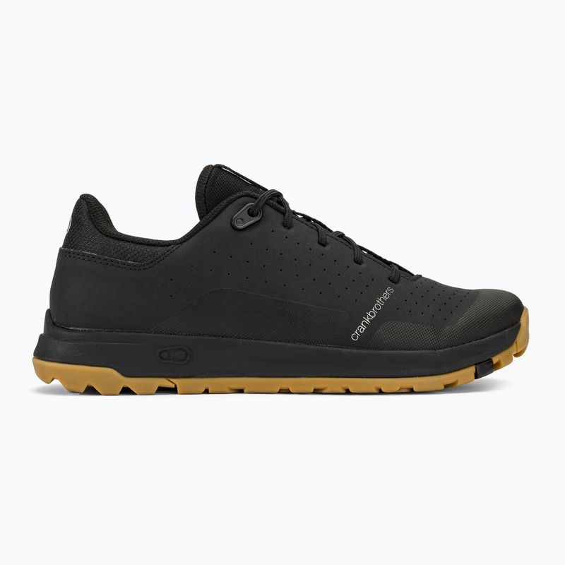 Обувки на платформа за колоездене Crankbrothers Stamp Trail Lace black/black/gum outsole 2