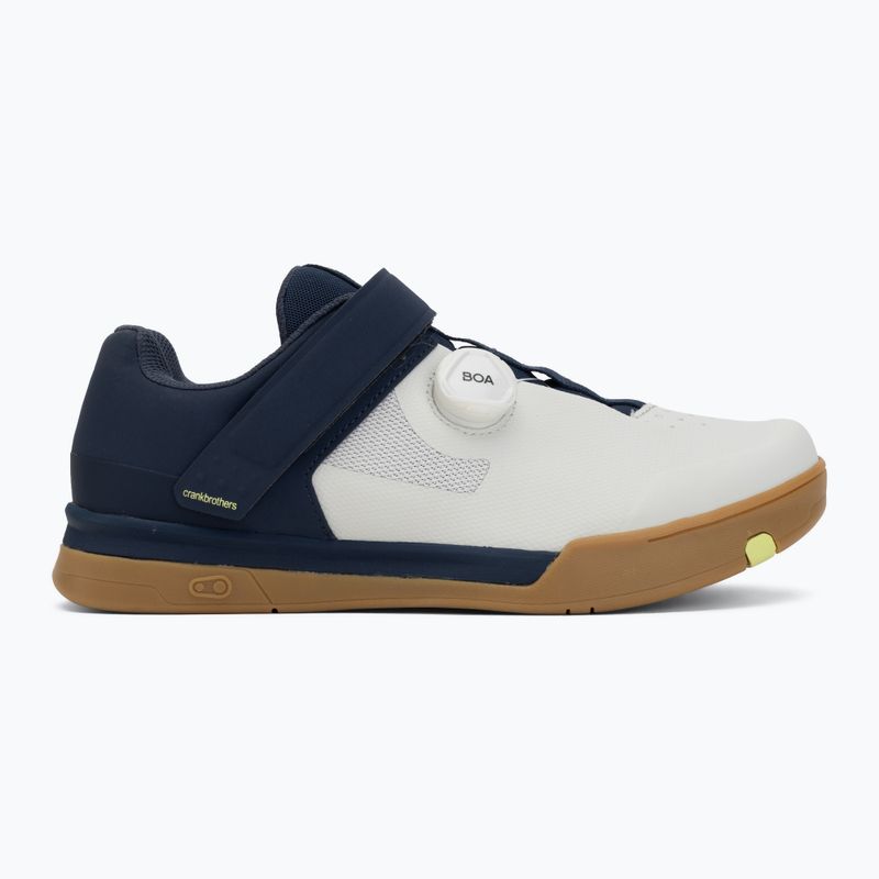 Велосипедни обувки MTB Crankbrothers Mallet BOA navy grey/gum outsole 2
