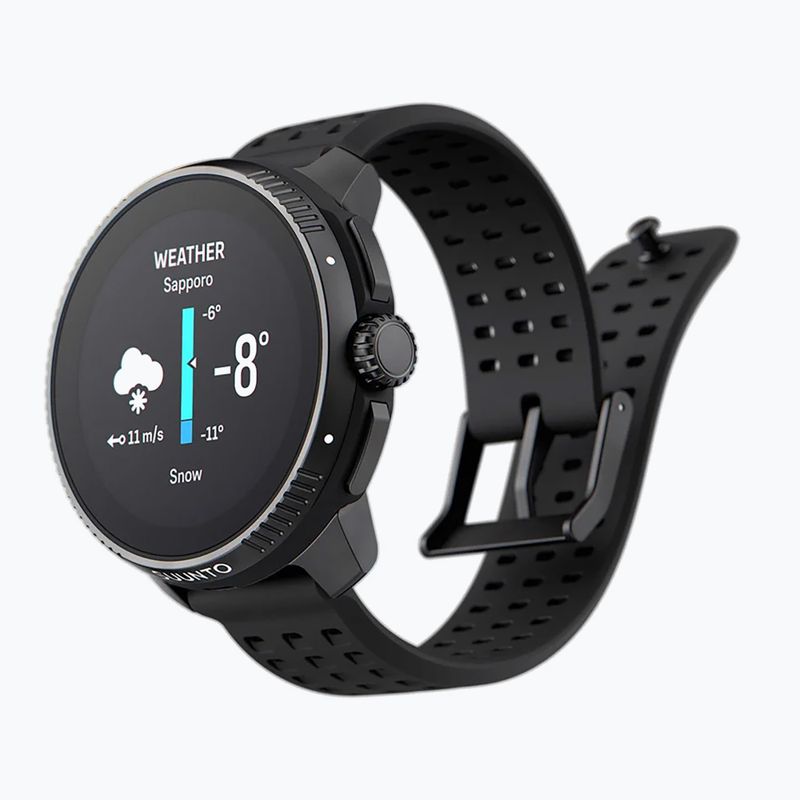 Черен часовник Suunto Race 4