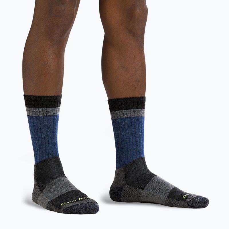 Мъжки чорапи за трекинг Darn Tough Heady Stripe blue 2