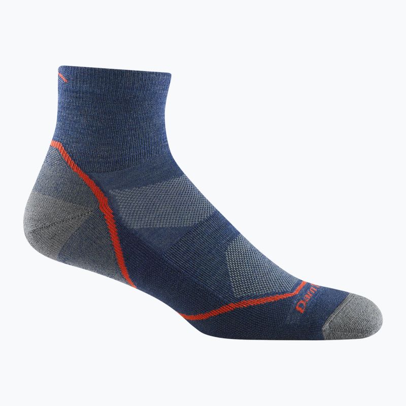 Мъжки чорапи Darn Tough Light Hiker 1/4 Sock Cushion деним