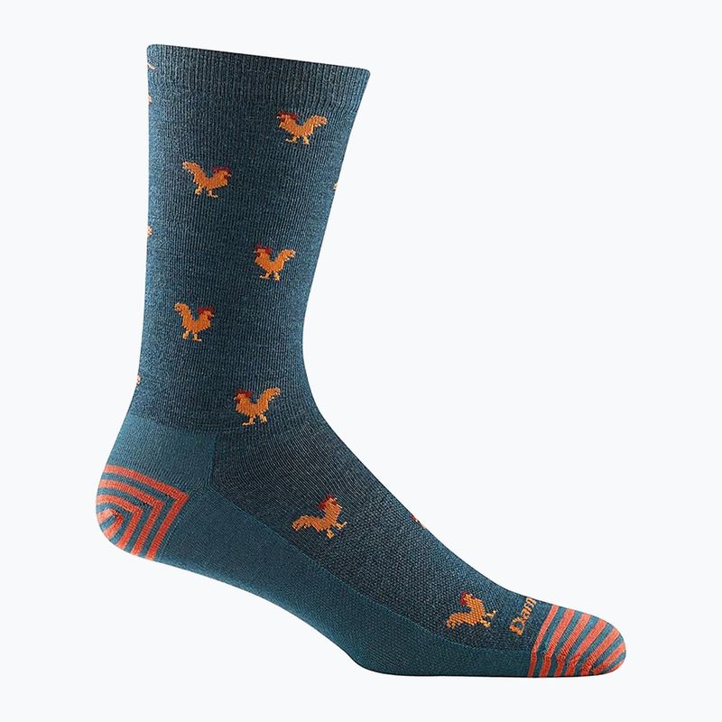Мъжки чорапи Darn Tough Strut Crew dark teal 4