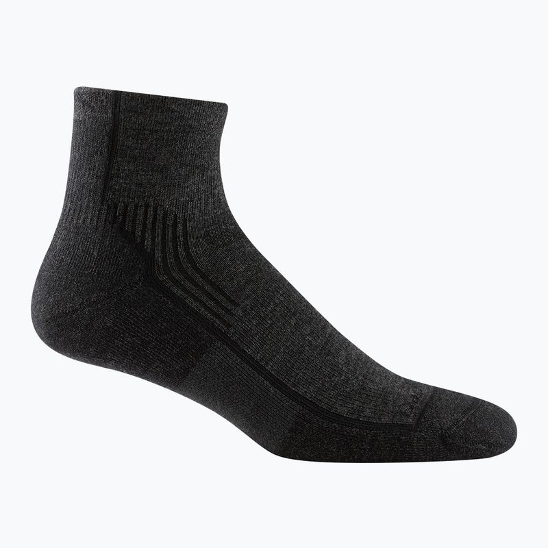 Мъжки чорапи за трекинг Darn Tough Hiker Quarter onyx black