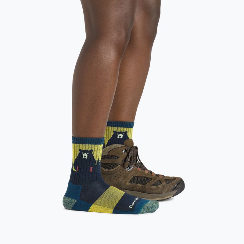 Дамски чорапи Darn Tough Bear Town Micro Crew Cushion dark teal 2