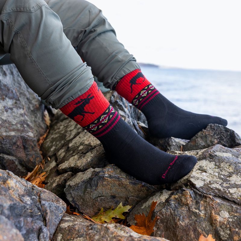 Мъжки чорапи Darn Tough VanGrizzle Boot Sock Cushion moose black 6