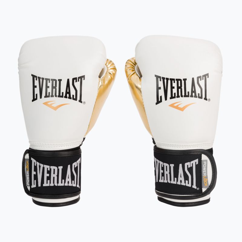 Боксови ръкавици EVERLAST Powerlock Pu white 2200