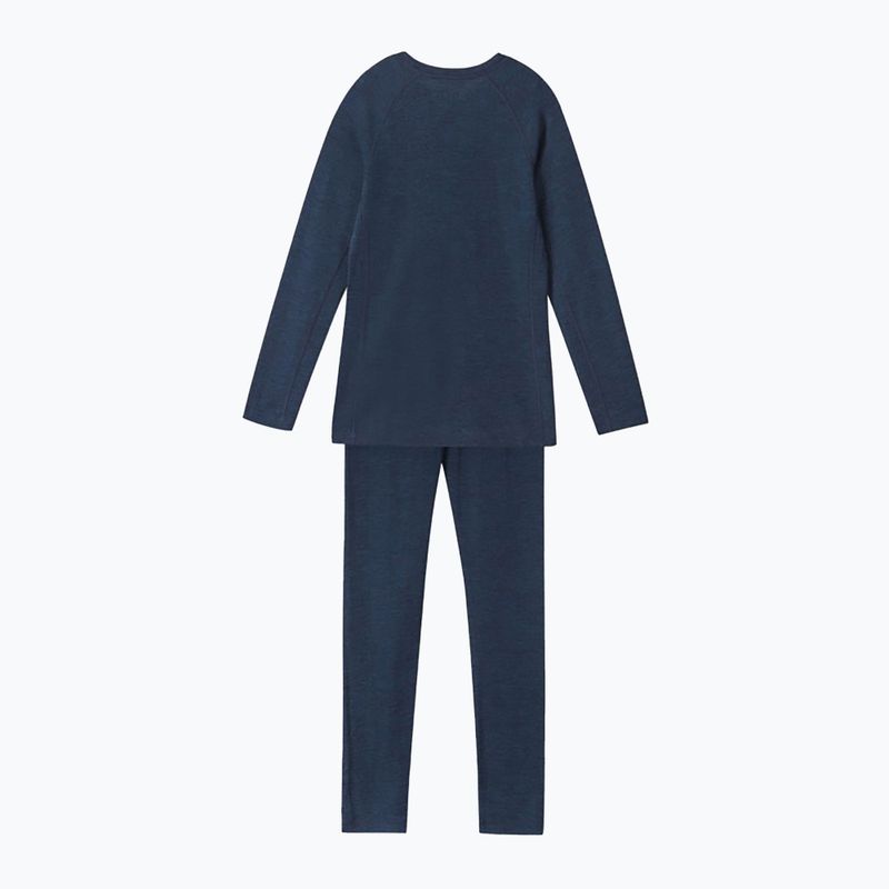 Детски комплект термобельо Reima Kinsei navy 2