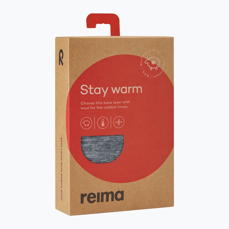 Комплект термобельо за деца Reima Kinsei melange grey 9