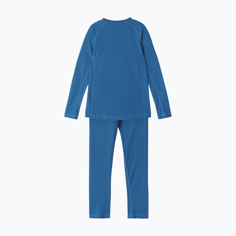 Детски комплект термобельо Reima Lani soft navy 2