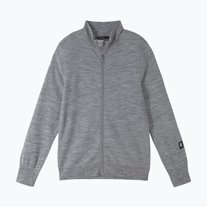 Детски суитшърт Reima Mahin melange grey