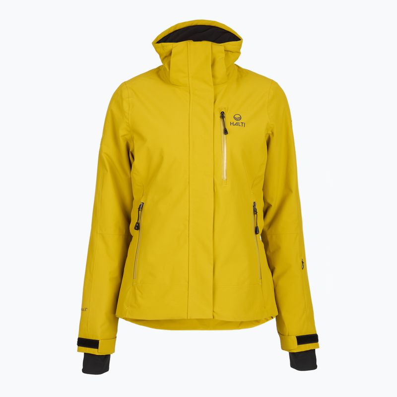 Дамско скиорско яке Halti Radius DX golden palm 7