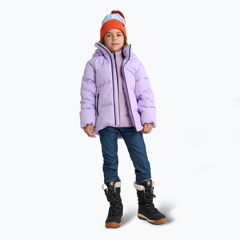 Детско пухено яке Reima Paimio lilac amethyst 2
