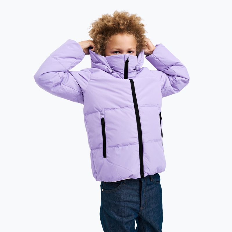 Детско пухено яке Reima Paimio lilac amethyst 3