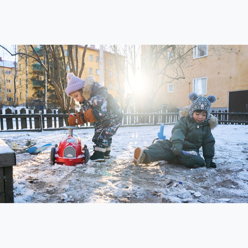 Детска зимна шапка Reima Topsu с лилав аметист 12