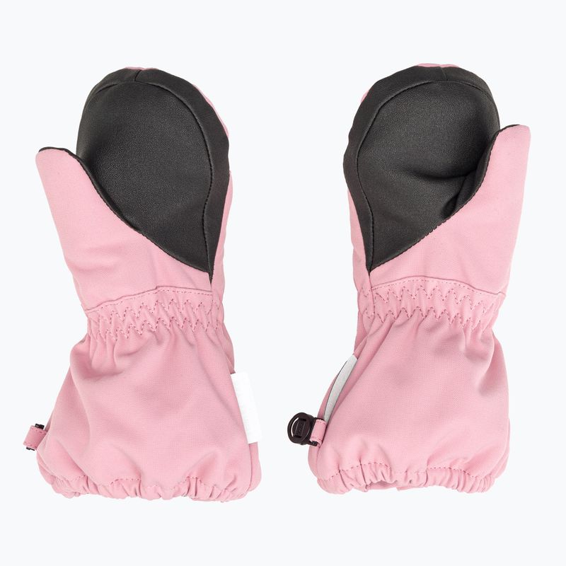Детски ски ръкавици Reima Tepas Mittens сиви розови 2