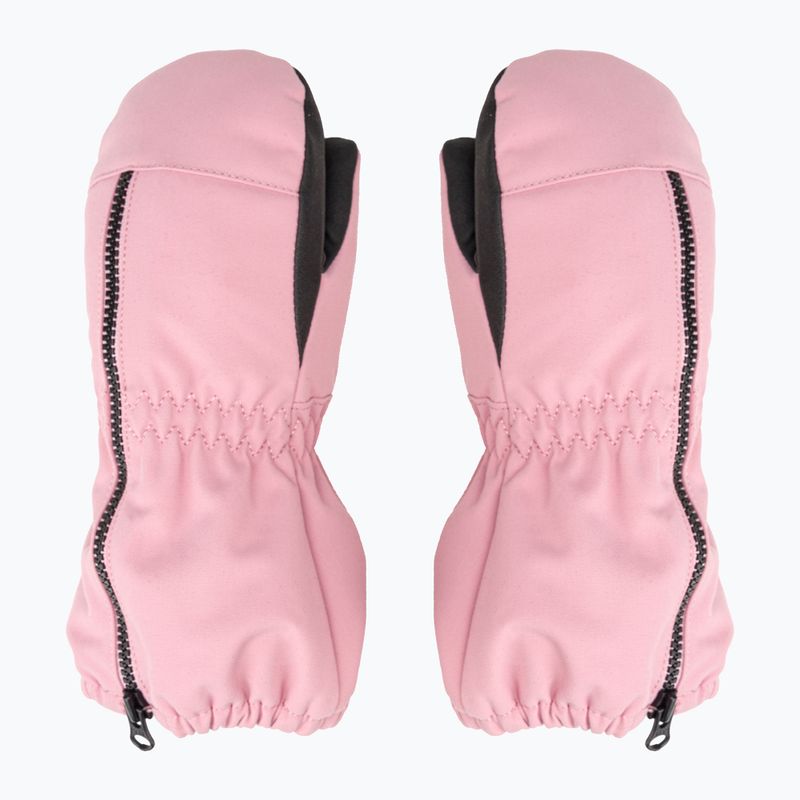 Детски ски ръкавици Reima Tepas Mittens сиви розови 3