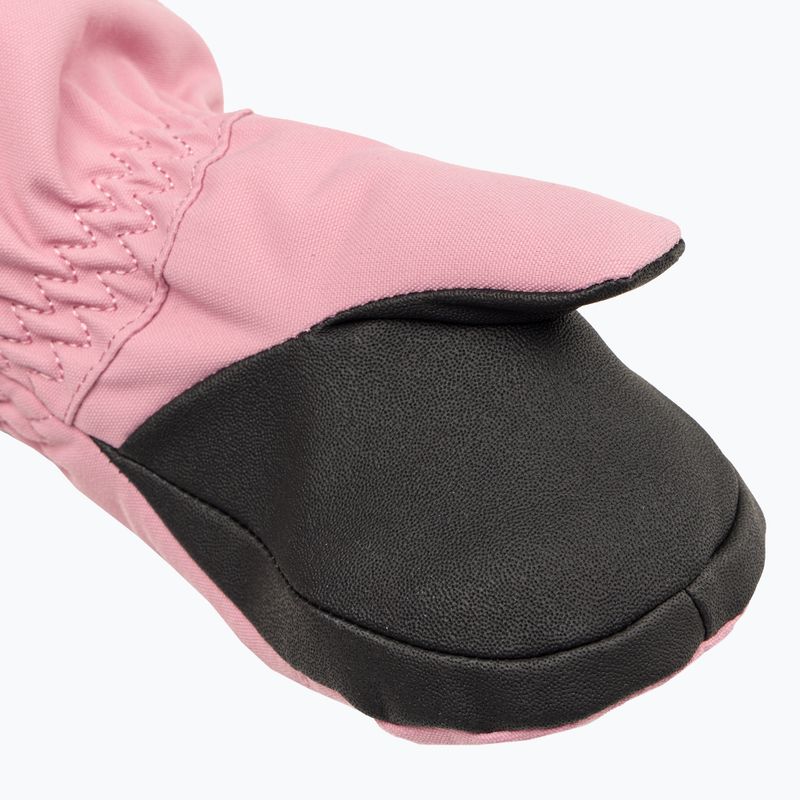 Детски ски ръкавици Reima Tepas Mittens сиви розови 4