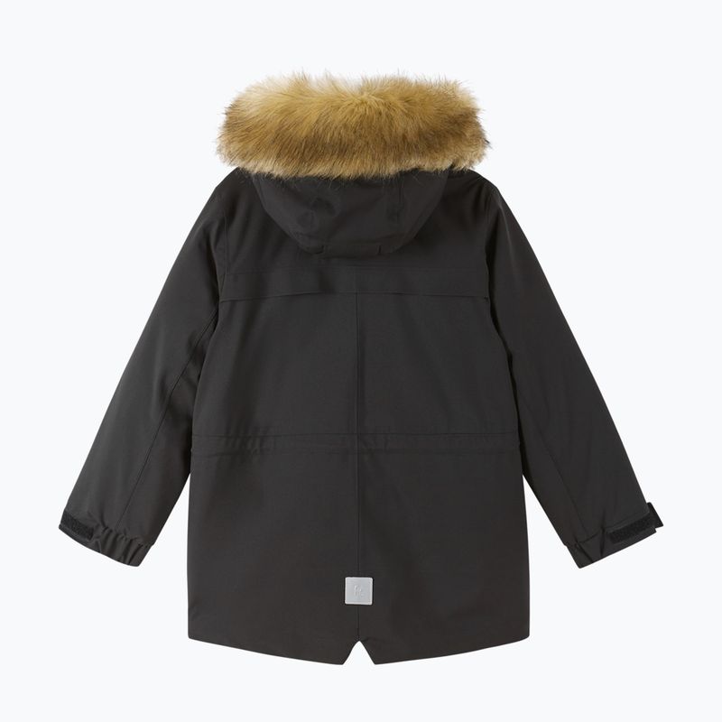 Детско зимно яке Reima Ajaton black 3