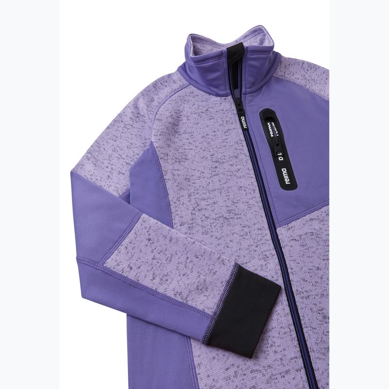 Детски суитшърт Reima Laskien mauve blooming lilac 3
