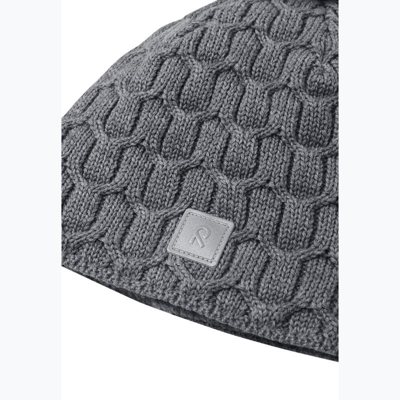 Детска шапка Reima Nyksund melange grey 3