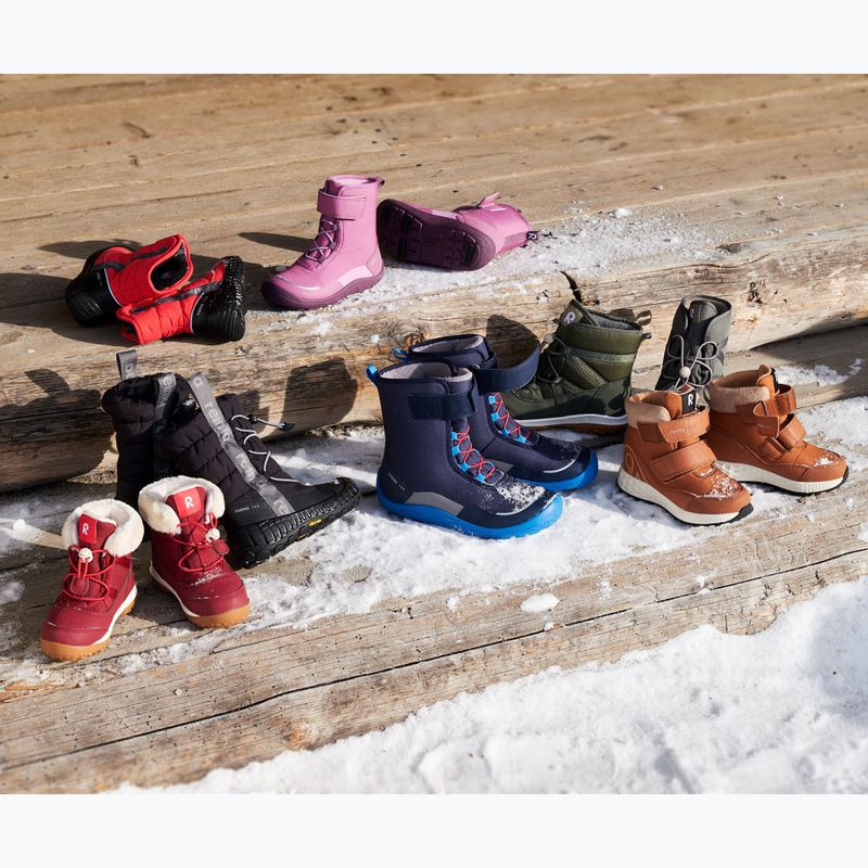 Детски ботуши за сняг Reima Hallava cinnamon brown 11