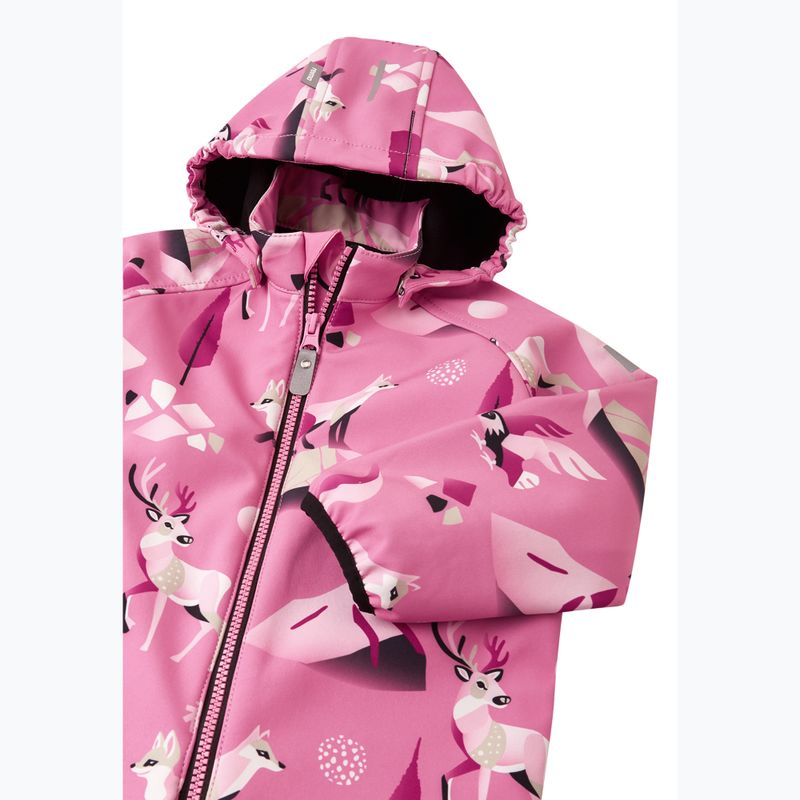 Детски софтшел гащеризон Reima Mjosa soft coral 4