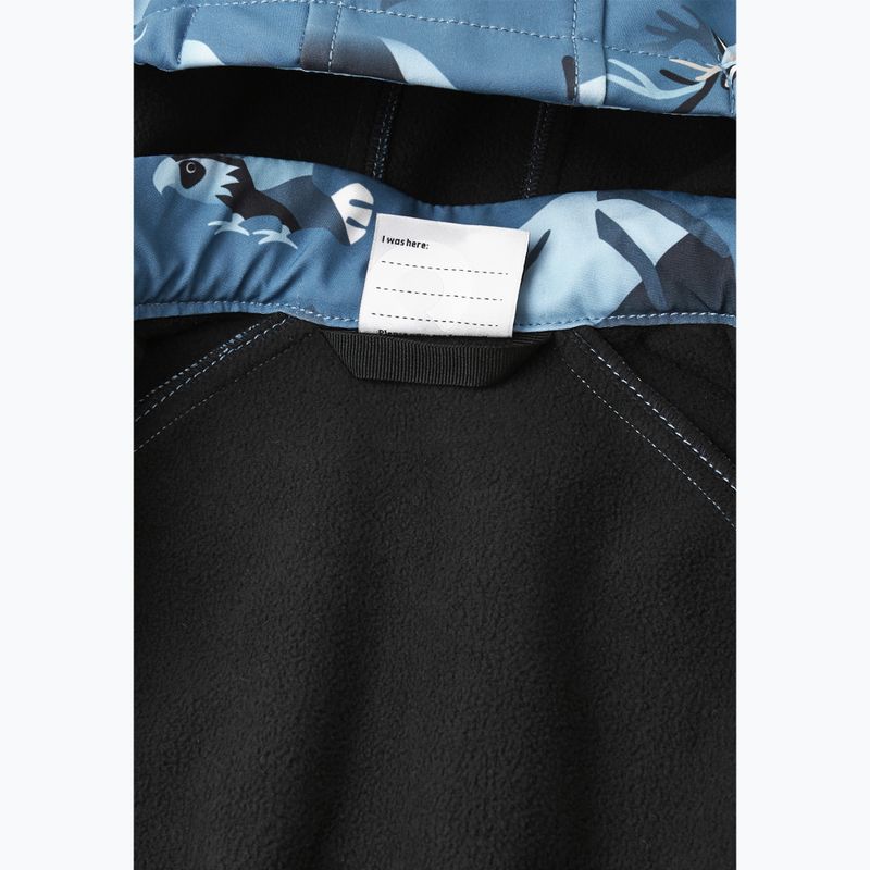 Детски софтшел гащеризон Reima Mjosa blue ocean 6