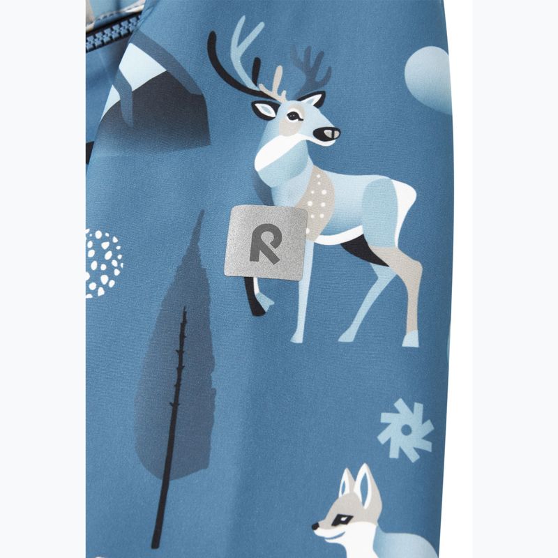 Детски софтшел гащеризон Reima Mjosa blue ocean 8