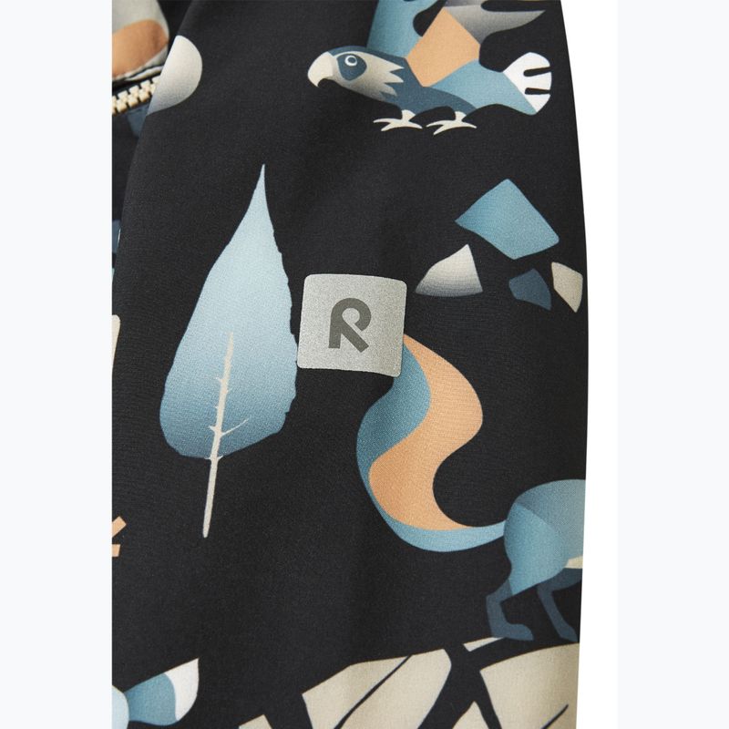 Детски софтшел гащеризон Reima Mjosa black 7