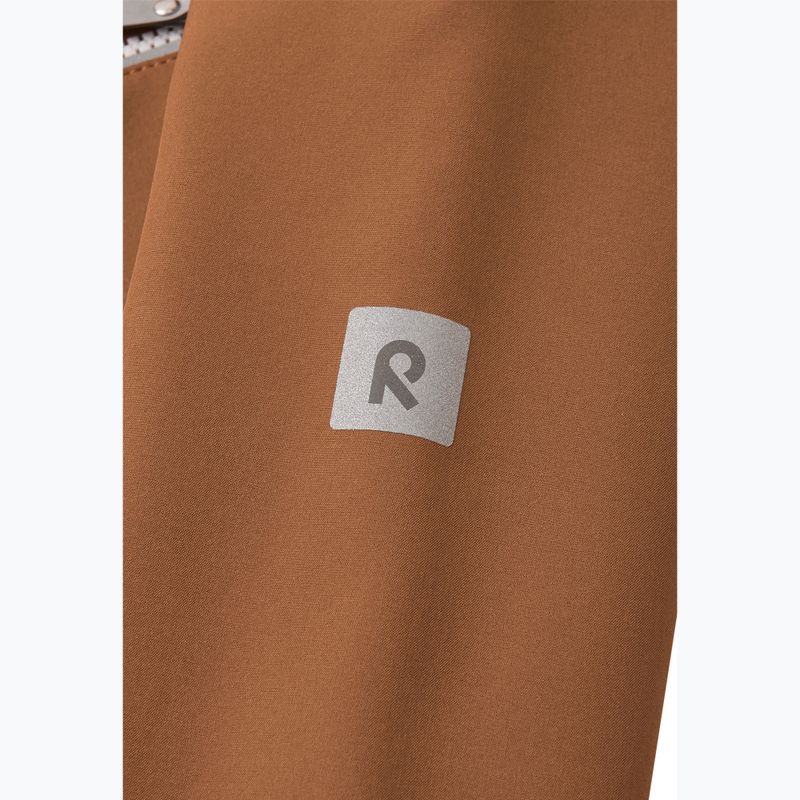 Детско софтшел яке Reima Vantti cinnamon brown 7