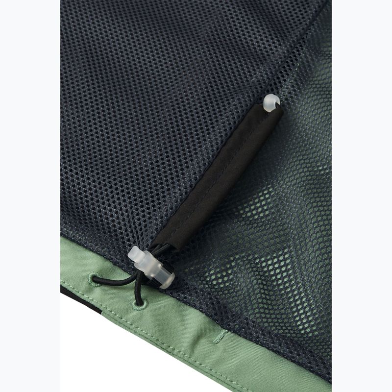 Детско хибридно яке Reima Vaeltava green clay 9