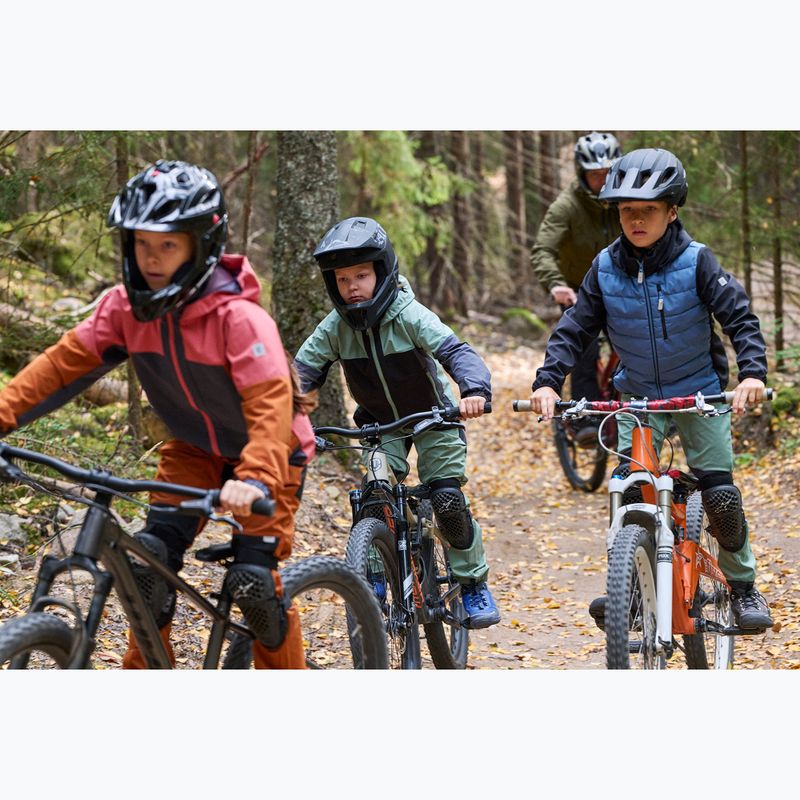 Детско хибридно яке Reima Vaeltava green clay 17